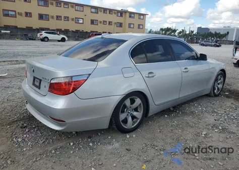 2006 BMW 530 I из США, поврежденный, VIN WBANE73566CM41613